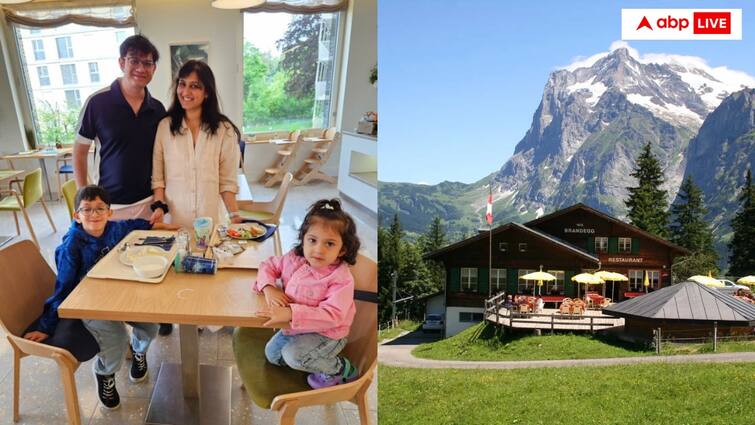 Switzerland Trip in 11 days A man visited 25 cities of Switzerland in 11 days with his 4 children that too in just Rs 90 thousand Post: मात्र 90 हजार रुपये में स्विटजरलैंड के 25 शहर घूमा ये परिवार...सोशल मीडिया पोस्ट में किया दावा