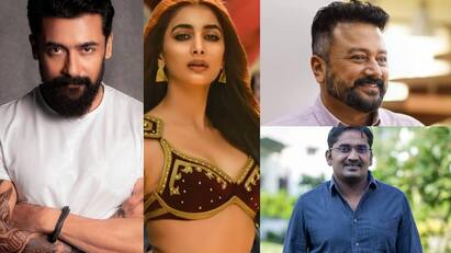 pooja hegde joins the crew of Karthik Subbarajs suriya 44 Suriya 44: சூர்யா 44 படத்தின் நாயகியான பூஜா ஹெக்டே.. நட்சத்திரங்களைத் திரட்டும் கார்த்திக் சுப்பராஜ்!