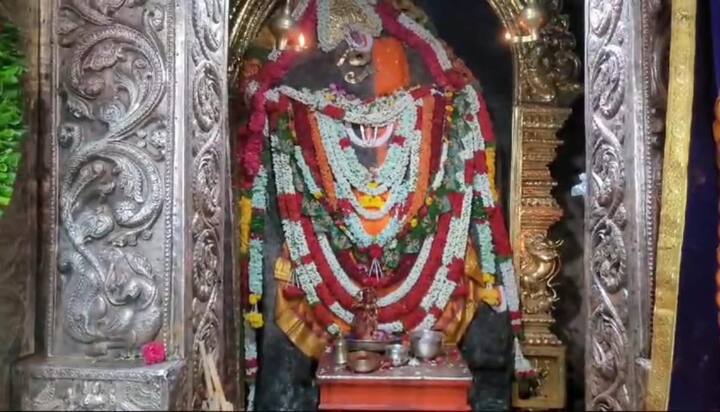 అనంతపురం జిల్లా గుంతకల్ కసాపురంలో నెట్టికంటి ఆంజనేయునికి ప్రత్యేక అలంకరణ.