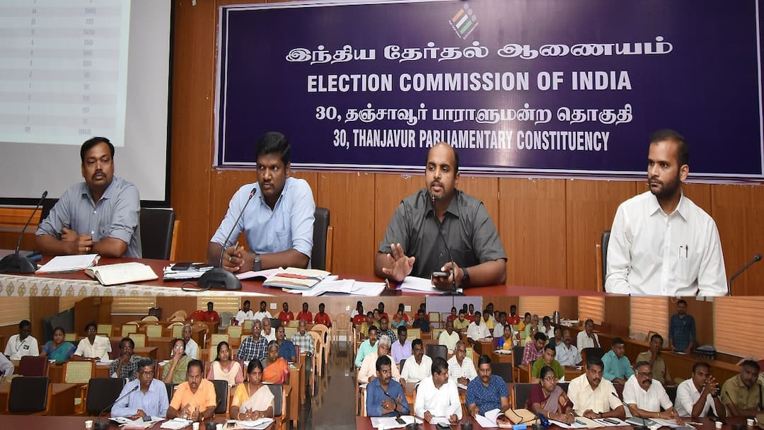 Thanjavur news coordinating Committee meeting with officers of all departments on Southwest Monsoon - TNN தென்மேற்கு பருவமழையை எதிர்கொள்ள தயார்நிலையில் இருக்க வேண்டும் - தஞ்சை மாவட்ட ஆட்சியர்
