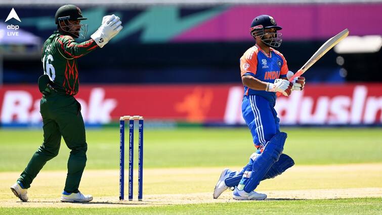 Rishabh Pant scores half century Hardik Pandya impresses in IND vs BAN T20 World Cup 2024 warm up match IND vs BAN: প্রত্যাবর্তনেই পন্থের হাফসেঞ্চুরি, নজর কাড়লেন হার্দিকও, বাংলাদেশের বিরুদ্ধে ভারতের স্কোর ১৮২/৫