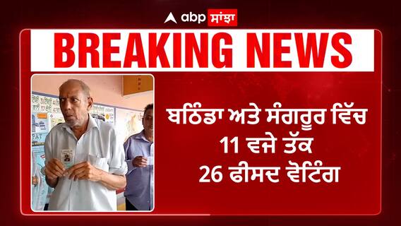 Punjab lok sabha election | ਪੰਜਾਬ ਵਿੱਚ 11 ਵਜੇ ਤੱਕ 23.91% ਵੋਟਿੰਗ ਹੋਈ