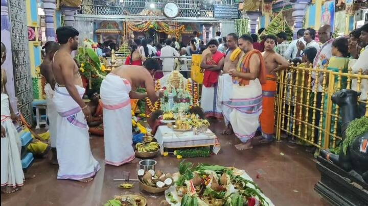 నెట్టికంటి అంజన్న ఆలయం ప్రత్యేక పూజలు - ఆలయాన్ని సుందరంగా ముస్తాబు చేసిన ఆలయ నిర్వాహకులు