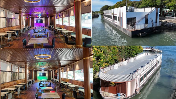 Muttukadu floating restaurant  : தமிழ்நாட்டில் முதல் முறையாக, சென்னை கிழக்கு கடற்கரைச் சாலையில் அமைந்துள்ள முட்டுக்காட்டில் மிதவை உணவக கப்பல் விரைவில் மக்கள் பயன்பாட்டுக்கு வர உள்ளது.