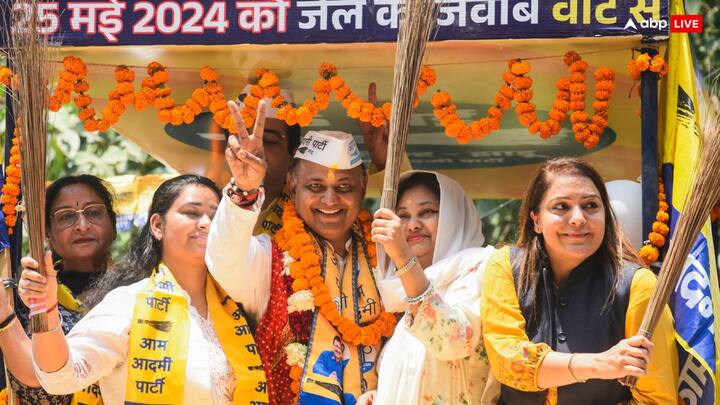 आप नेता के एक्स हैंडल से लिखा गया,