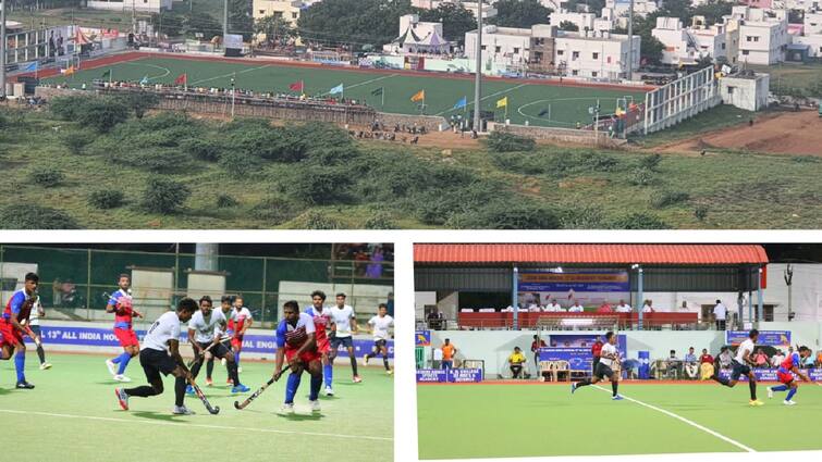 Bhopal, Bhubaneswar Qualify For All India Hockey Lakshmi Ammal Memorial Cup Hockey Final அகில இந்திய ஹாக்கி போட்டி: இறுதிப் போட்டிக்கு போபால்,புவனேஸ்வர் அணி தகுதி