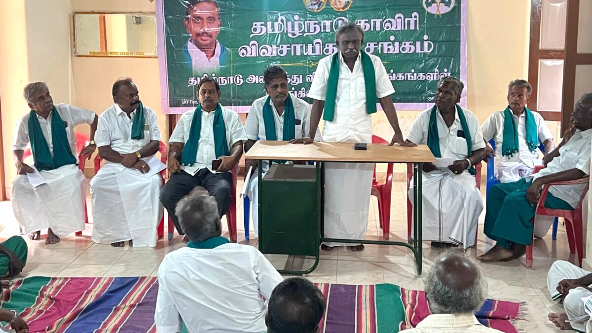 பூம்புகாரில் இருந்து விவசாயிகள் நீதி கேட்கும் பேரணி - பி.ஆர்.பாண்டியன் அறிவிப்பு