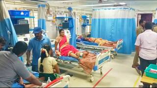 மதுரை உசிலம்பட்டி : விசேஷ வீட்டில் பட்டாசு விபத்து: 2 சிறுமிகள் உள்பட 8 பெண்கள் படுகாயம்..