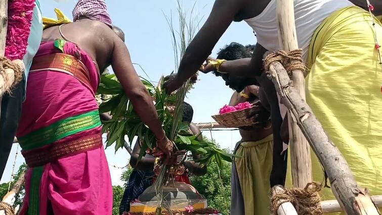 Theni Sri Mariamman temple  Maha Kumbabhishek ceremony near Chinnalapatti - TNN சின்னாளபட்டி அருகே ஸ்ரீ மாரியம்மன் கோயில் கும்பாபிஷேக விழா - ஆயிரக்கணக்கான பக்தர்கள் பங்கேற்பு