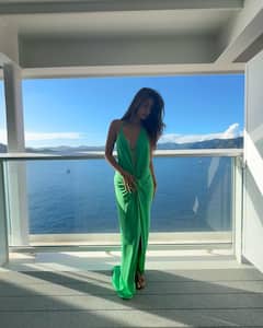 Disha Patani Beats The Heat In A Backless Dress At Anant-Radhika's Pre-wedding Cruise Party, See Pics