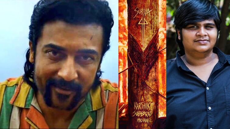 suriya 44 movie update shooting begins First Shot video is out karthik subbaraj suriya pooja hegde jayaram details Suriya 44: ரெட்ரோ லுக்கில் அசத்தும் சூர்யா.. கார்த்திக் சுப்பராஜ் படத்தின் முதல் காட்சி.. மாஸ் வீடியோ!