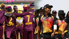 वेस्टइंडीज की पहले गेंदबाजी, पापुआ न्यू गिनी में ऑलराउंडर्स की भरमार