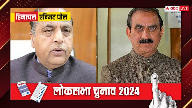 Himachal Exit Poll Result 2024 BJP Congress Vote Share Mandi Hamirpur Lok Sabha Elections 2024 Himachal Exit Poll 2024: हिमाचल के लिए एग्जिट पोल के नतीजे जारी- BJP को इतना फीसदी वोट शेयर, जानें कांग्रेस का हाल