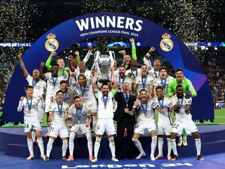 UCL Final:રિયલ મૈડ્રિડએ 15મી વખત UEFA ચેમ્પિયન લીગમાં શાનદાર વિજય મેળવ્યો, બોરુસિયા ડોર્ટુમુંડને 2-0થી આપી માત UCL Final:રિયલ મૈડ્રિડએ 15મી વખત UEFA ચેમ્પિયન લીગમાં શાનદાર વિજય મેળવ્યો, બોરુસિયા ડોર્ટુમુંડને 2-0થી આપી માત