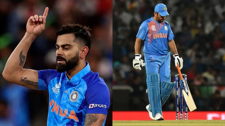 virat kohli needs 10 runs to leave ms dhoni behind become highest run scorer in death overs t20 world cup history T20 World Cup 2024: महज 10 रन का फासला, अभी एमएस धोनी हैं सबसे आगे; विराट के पास नंबर-1 बनने का मौका