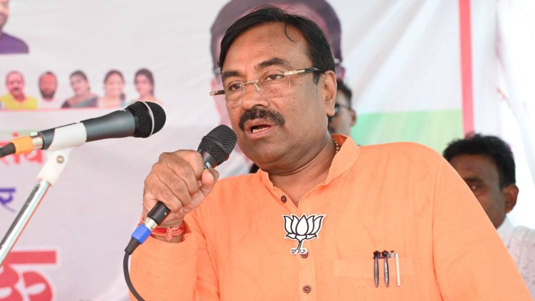 Exit Poll 2024 Chandrapur Lok Sabha Constituency BJP sudhir mungantiwar upset reaction after chances of defeat against congress pratibha Dhanorkar Exit Poll 2024: चंद्रपूरचा एक्झिट पोल समोर आला अन् सुधीर मुनगंटीवारांची बॉडी लँग्वेज बदलली, निराश स्वरात म्हणाले...