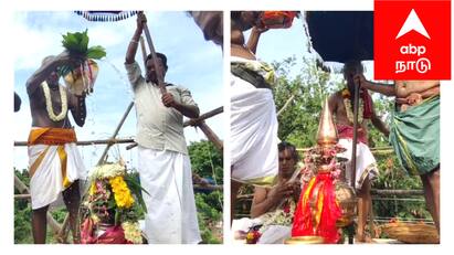 Mayiladuthurai district various temples Kumbhabhishekam festival - TNN வெகு விமரிசையாக நடைபெற்ற ஸ்ரீ லெட்சுமி நாராயண பெருமாள் ஆலய சம்ப்ரோஷணப் பெருவிழா...!