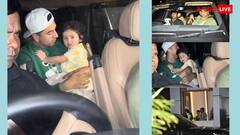 पापा रणबीर की गोद में पैपराजी को देख अलग-अलग मुंह बनाती नजर आई राहा कपूर, क्यूटनेस देख फैंस बोले- 'कितनी प्यारी है यार ये'