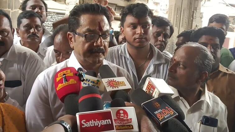 Radhika Sarathkumar says on election results people verdict is god verdict - TNN Lok Sabha Election 2024: மக்களின் தீர்ப்பே மகேசன் தீர்ப்பு -   நாளைய தேர்தல் முடிவு குறித்து ராதிகா சரத்குமார்