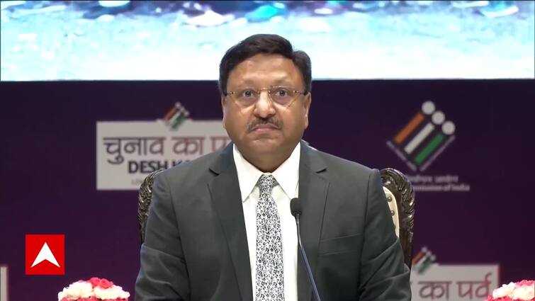 Election Fee Press Convention: Chief Election Commissioner of India, Rajiv Kumar | ABP Information