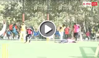 Watch: સિક્સ ફટકારી જમીન પર પડ્યો બેટ્સમેન, હાર્ટ એટેકથી થયું મોત, વીડિયો વાયરલ 