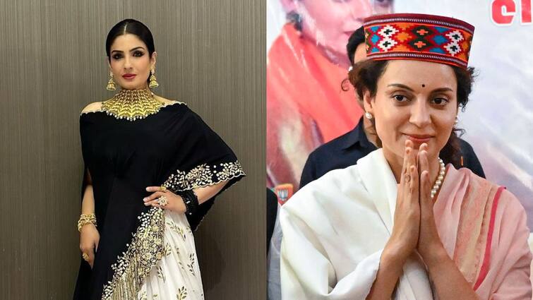 Raveena Tandon driver assaulted by crowd false case filed clarifies police kangana ranaut reacts Raveena Tandon: রবিনা টন্ডনের বিরুদ্ধে 'মিথ্যা' অভিযোগ দায়ের, 'আশঙ্কাজনক ঘটনা', অভিনেত্রীর পাশে দাঁড়ালেন কঙ্গনা