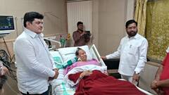 शहाजी बापू पाटील ब्रिच कॅण्डी रुग्णालयात, मुख्यमंत्री एकनाथ शिंदेंनी घेतली भेट
