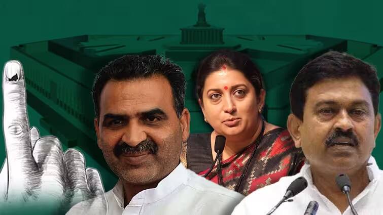 Lok Sabha Election Result 2024 news big blow for pm modi government smriti irani ajay mishra teni sanjeev balyan six minister traling in up lok sabha LokSabha: ભાજપને મોટો ઝટકો, સ્મૃતિ ઇરાની-અજય મિશ્રા સહિત મોદી સરકારના આ મંત્રીઓ પાછળ, જાણો