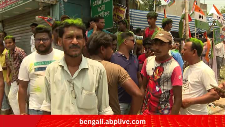 বর্ধমান-দুর্গাপুরে এগিয়ে তৃণমূল প্রার্থী কীর্তি আজাদ। বিজেপির প্রাক্তন সর্বভারতীয় সভাপতি দিলীপ ঘোষের পিছিয়ে পড়ার পর থেকে সেখানেও সবুজ আবিরের ছড়াছড়ি।