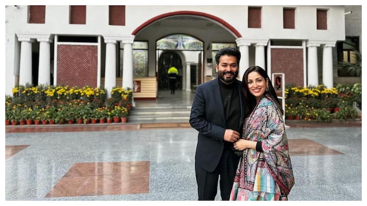 Actress Yami Gautam and filmmaker Aditya Dhar on Tuesday celebrated three years of their marital bliss, by sharing unseen pictures, and showered love on each other.