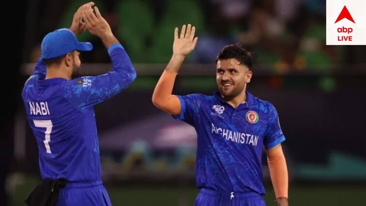 T20 World Cup 2024 Afganistan won against uganda career best performance farooqi get to know T20 World Cup: গুরবাজ-জাদরানের অর্ধশতরান, বল হাতে বিধ্বংসী ফারুকি, উগান্ডাকে হেলায় হারাল আফগানিস্তান