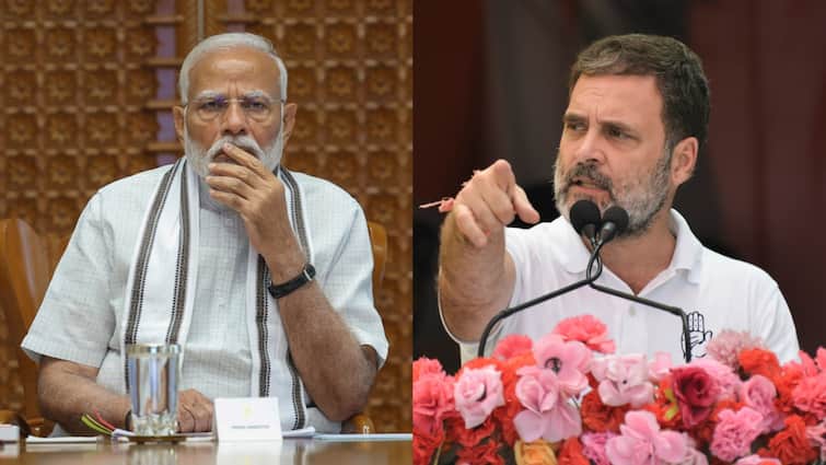 Congress Leads on over 95 seats mark nearly double 2019 Tally Lok Sabha Elections 2024 ECI Congress Leads On Over 95 Lok Sabha Seats As Per ECI, Nearly Doubles 2019 LS Tally
