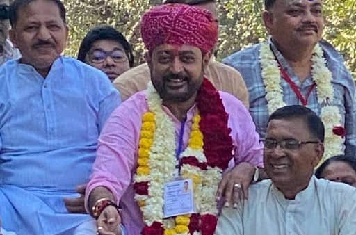 Dharmendra Sinh Vaghela won by 81761 votes Gujarat ByPoll Election Result:  વાઘોડિયા બેઠક પરથી ધર્મેન્દ્રસિંહ વાઘેલા જાણો કેટલા મતથી બન્યા વિજેતા