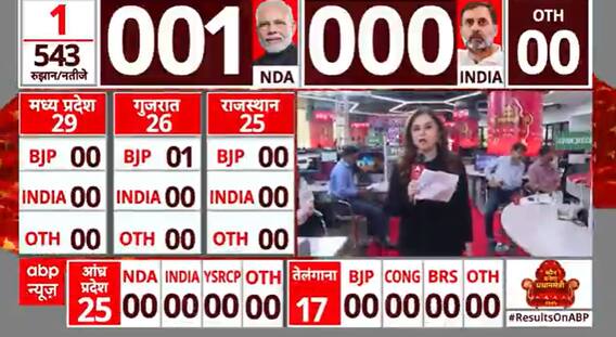 Lok Sabha Election Results 2024: Bansuri Swaraj Seeks Blessings On Counting Day At Delhi's Birla Mandir