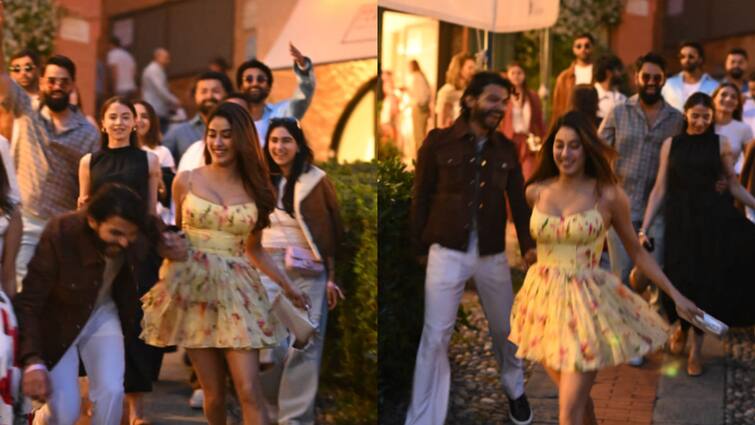 Janhvi Kapoor Drops Pictures With Rumoured BF Shikhar Pahariya From Ambani's Luxury Cruise Pre-Wedding Bash In Europe