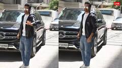 Varun Dhawan Baby Girl: હોસ્પિટલ બહાર સ્ટાઇલિશ લૂકમાં જોવા મળ્યાં વરૂણ ધવન, ચહેરા પર હતી ખુશી