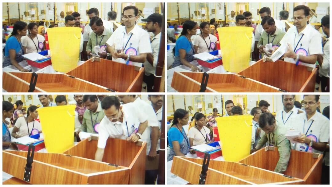 Villupuram Constituency Lok Sabha Election Results 2024 Vote counting to begin from 8 am Villupuram Election Results 2024: விழுப்புரத்தில் தொடங்கிய வாக்கு எண்ணிக்கை ...வெற்றி யார் பக்கம்?...எகிறியது எதிர்பார்ப்பு