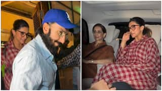 Deepika Padukone Ranveer Singh Step Out For Dinner With Parents Pregnant  Actress Rocks Another Maternity Look See Video