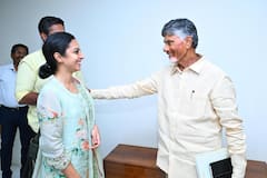 Nara Family Photos: తోడళ్లుళ్ల హ్యాట్రిక్ విజయం - బాలయ్య, చంద్రబాబును కలిసిన లోకేశ్, శ్రీభరత్