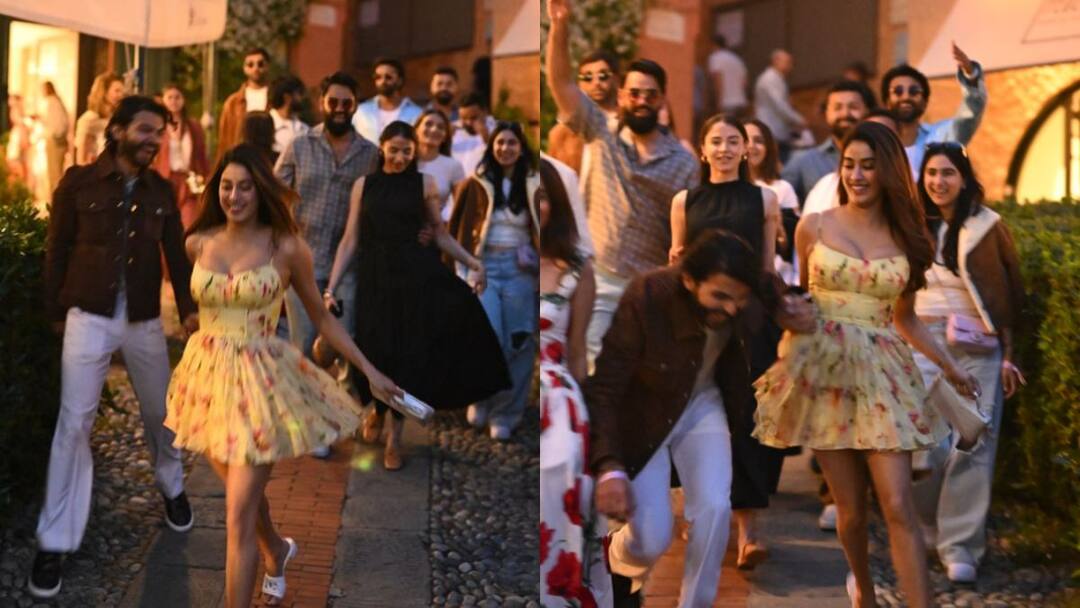 janhvi kapoor romance with boyfriend shikhar Pahariya called best weekend in italy शिखर पहाड़िया संग हाथों में हाथ डाले जाह्नवी का खुलेआम रोमांस, दिखाई बेस्ट वीकेंड की झलक