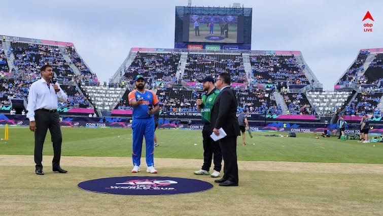 India to bowl first vs Ireland T20 World Cup 2024 Rohit Sharma and Virat Kohli likely to open IND vs IRE: পিচ নিয়ে ধন্ধ, আয়ার্ল্যান্ডের বিরুদ্ধে টস জিতে প্রথমে বোলিং ভারতের, রোহিতের সঙ্গে ওপেনিংয়ে বিরাট!