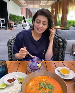 Pranita Subhash: ప్రణీత భలే చిట్కా చెప్పారు - మహిళలకు పెట్టింది తినాలంటే ఏం చేయాలో తెలుసా?