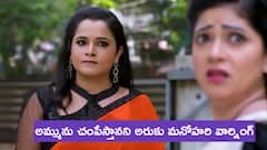 ‘నిండు నూరేళ్ల సావాసం’ సీరియల్‌: ఇంటికి తిరిగొచ్చిన మనోహరి – అమ్మును చంపేస్తానని వార్నింగ్