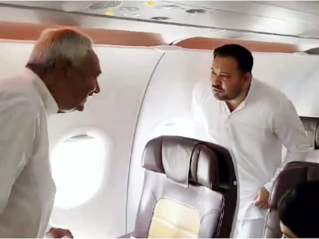 Rivals Nitish Kumar, Tejashwi Yadav take same flight to Delhi as NDA, INDIA hold meets after Lok Sabha election results Lok Sabha Elections Result 2024: ਨਿਤੀਸ਼-ਤੇਜਸਵੀ ਇੱਕੋ ਜਹਾਜ਼ 'ਚ ਦਿੱਲੀ ਨੂੰ ਪਾਏ ਚਾਲੇ, JDU ਨੇ  ਦੱਸਿਆ ਕਾਰਨ