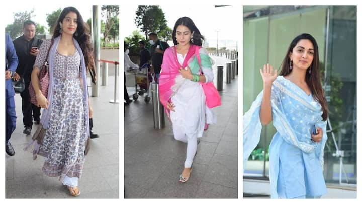 From classic suits to stylish kurtas, these leading ladies have redefined airport fashion, showing us that you don't need to compromise on heritage to look chic while traveling.