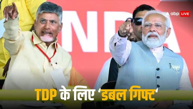 चुनावी नतीजों के बाद TDP को ‘डबल गिफ्ट’, पार्टी से जुड़ी कंपनियों के शेयर 20 फीसदी तक उछले