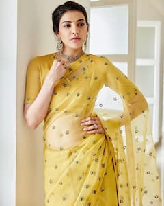 Kajal Aggarwal: ఎల్లో శారీలో మెరిసిపోతున్న అందాల చందమామ - కాజల్ అగర్వాల్ లేటెస్ట్ పిక్స్ వైరల్