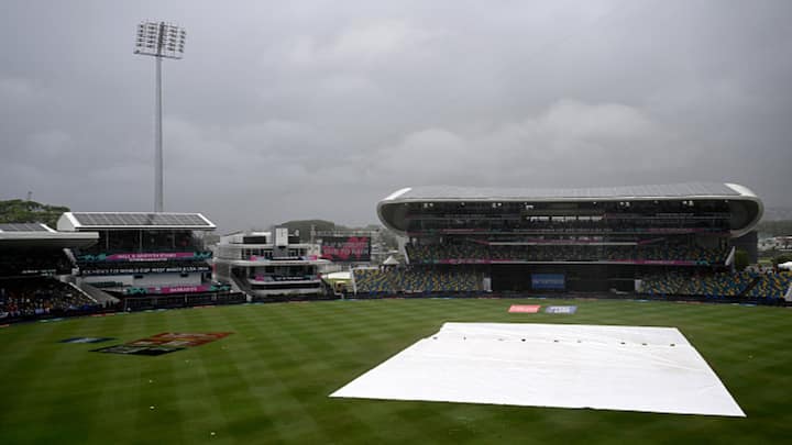 Rain interrupted the match yet again and both the sides agreed to share the spoils as the match was called off due to heavy rain (Image Credits - Getty Images)