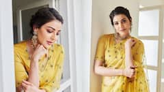 Kajal Aggarwal: ఎల్లో శారీలో మెరిసిపోతున్న అందాల చందమామ - కాజల్ అగర్వాల్ లేటెస్ట్ పిక్స్ వైరల్