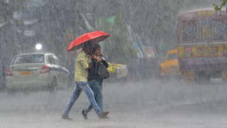 Rain News heavy rain fall starts at early morning in the all valsad district monsoon update Rain: ચૂંટણી પુરી વરસાદ શરૂ.... આજે સવારથી જ વલસાડમાં શરૂ થયો ધોધમાર વરસાદ